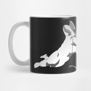 Cupid/Eros the god of love - Streetstyle Popart, Black and White Mug